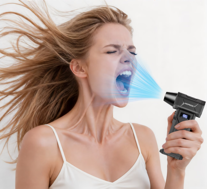 NOFUZZ TURBOBLAST — 2-in-1 Blow & Suction