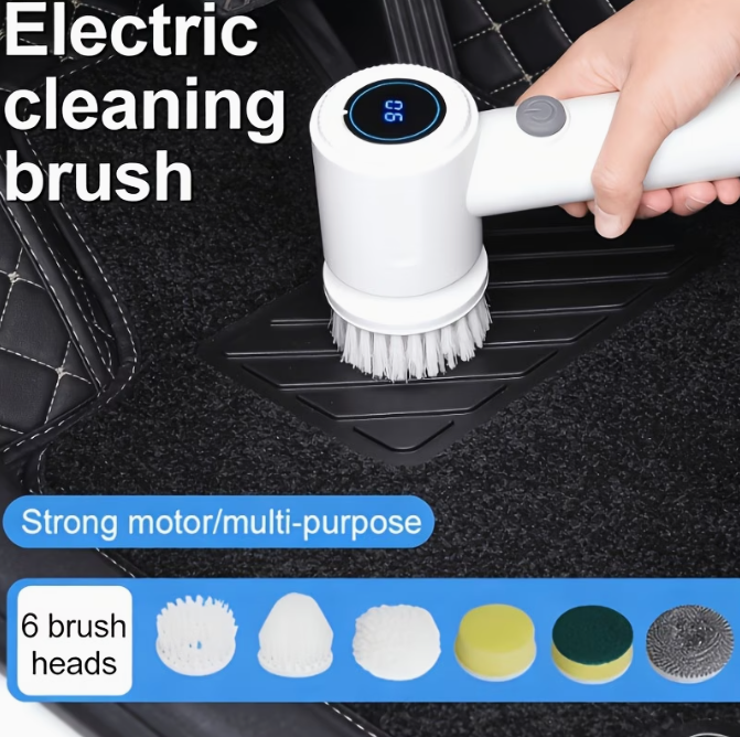 NOFUZZ SCRUBMASTER — 6-in-1 Electric Cleaning Brush